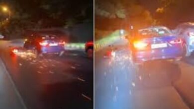 पुलिस ने कार जब्त कर चालक को पकड़ा