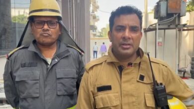 चौथी मंजिल पर लगी थी आग