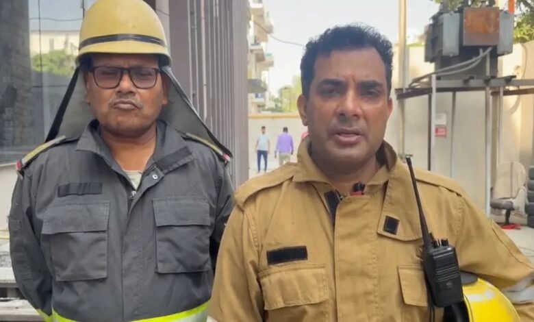 चौथी मंजिल पर लगी थी आग