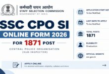 SSC CPO SI india headlines tv
