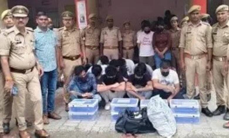अमेरिकियों से ठगें 100 करोड़, 16 गिरफ्तार