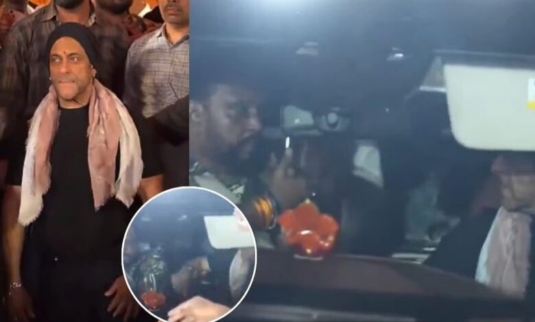 भाईजान का चढ़ा पारा, ड्राइवर को मारा!