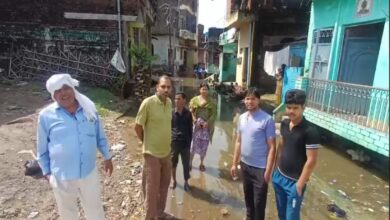 दो साल से जलभराव