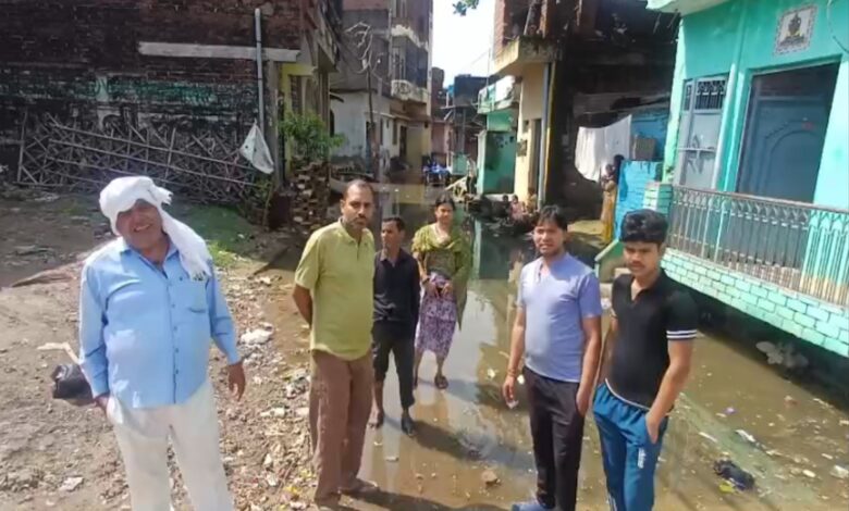 दो साल से जलभराव