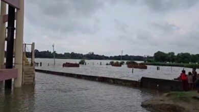 गंगा का बढ़ता जलस्तर
