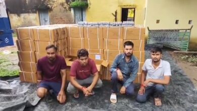चार आरोपी पुलिस हिरासत में