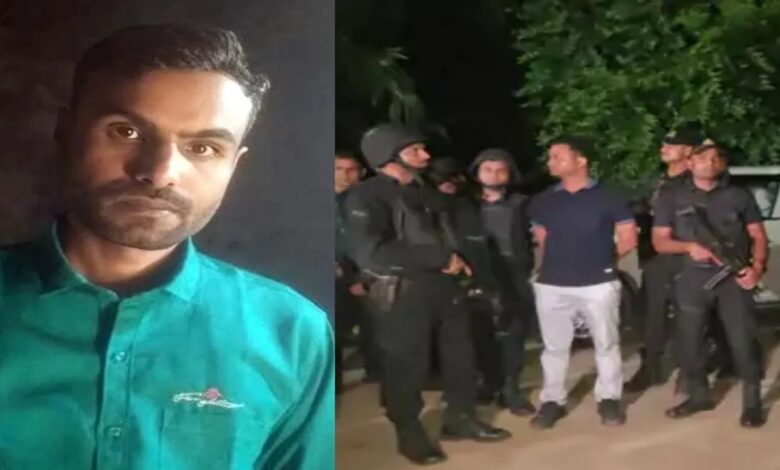 ट्रिपल मर्डर के आरोपी को पुलिस ने किया ढेर