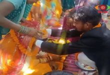 दूल्हा-दुल्हन की कमरे में मिली लाश