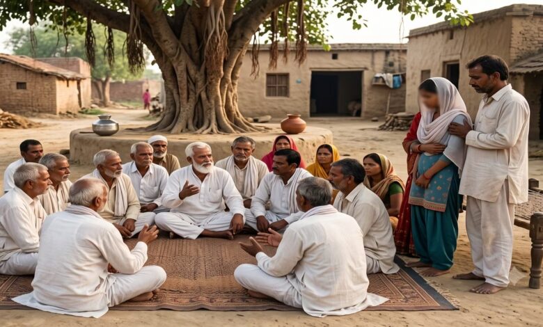 पंचायत का फैसला, बालिग होने पर शादी
