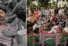 चार मांगों पर अड़े छात्र