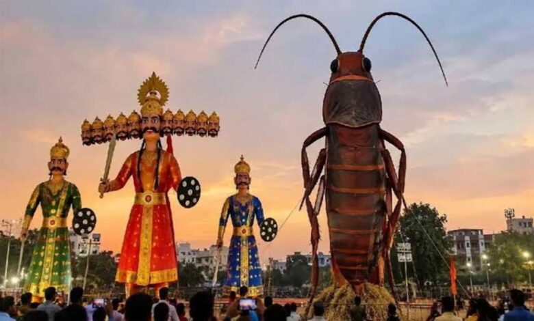 गंदगी के प्रतीक के रूप में दिखेगा कॉकरोच
