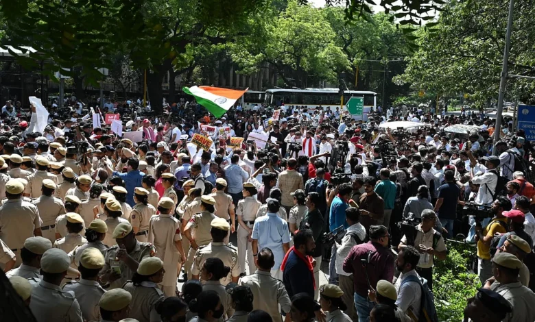 राहुल गांधी का जंतर-मंतर पर प्रदर्शन का ऐलान