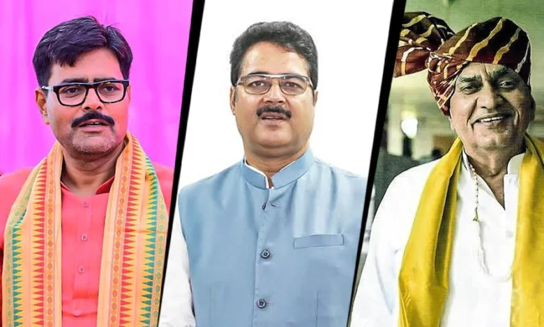 तीन विधायकों का BJP में स्वागत