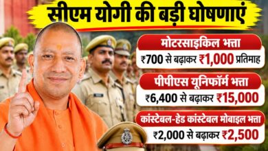 CM योगी की प्रमुख घोषणाएं