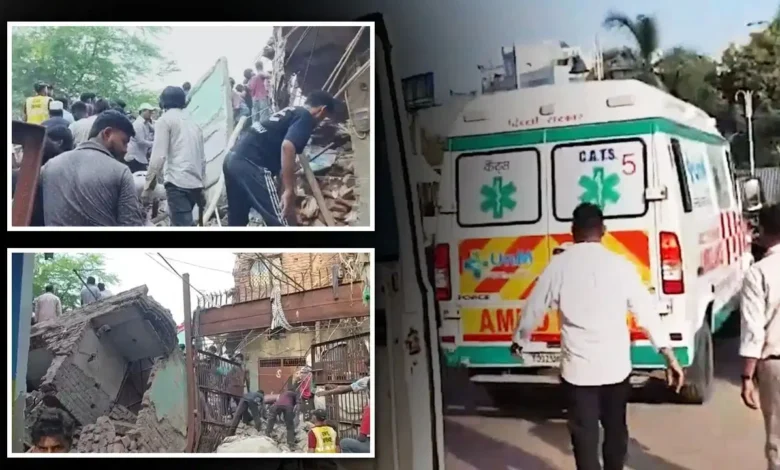 मलबे में अब भी लोगों के फंसे होने की आशंका