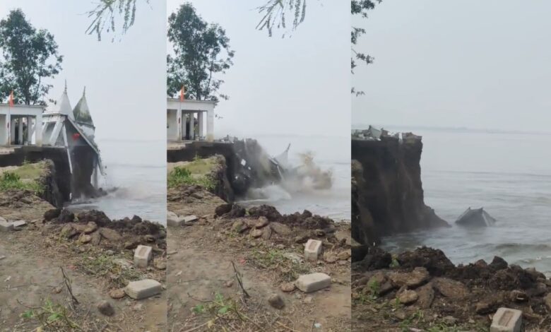कटान से ग्रामीणों में दहशत