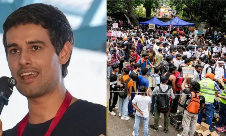 जनपथ और संसद मार्ग पर कार्रवाई